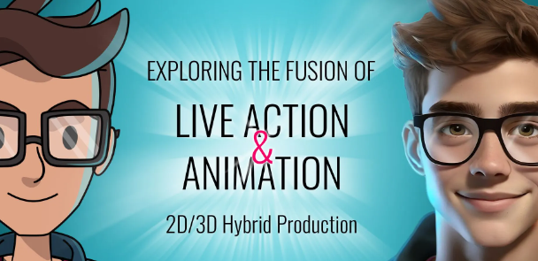 Exploring the Fusion of 2D Animation in 3D Space